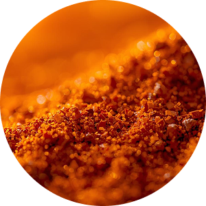 Ground paprika spice